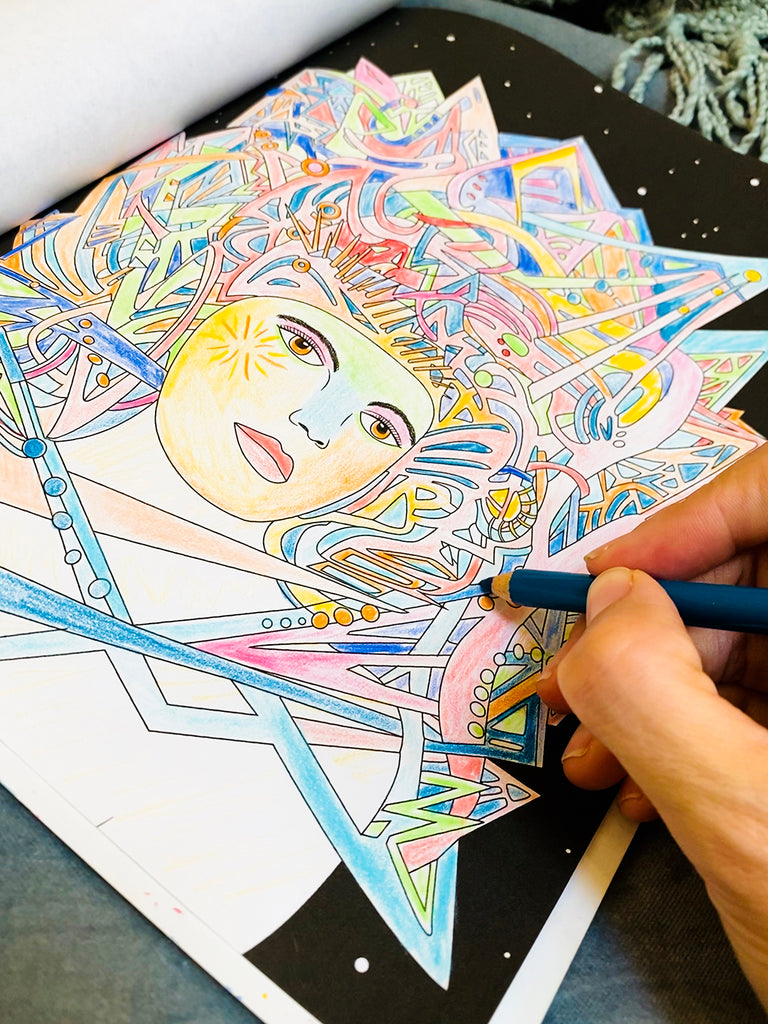 Star Dust Coloring Book
