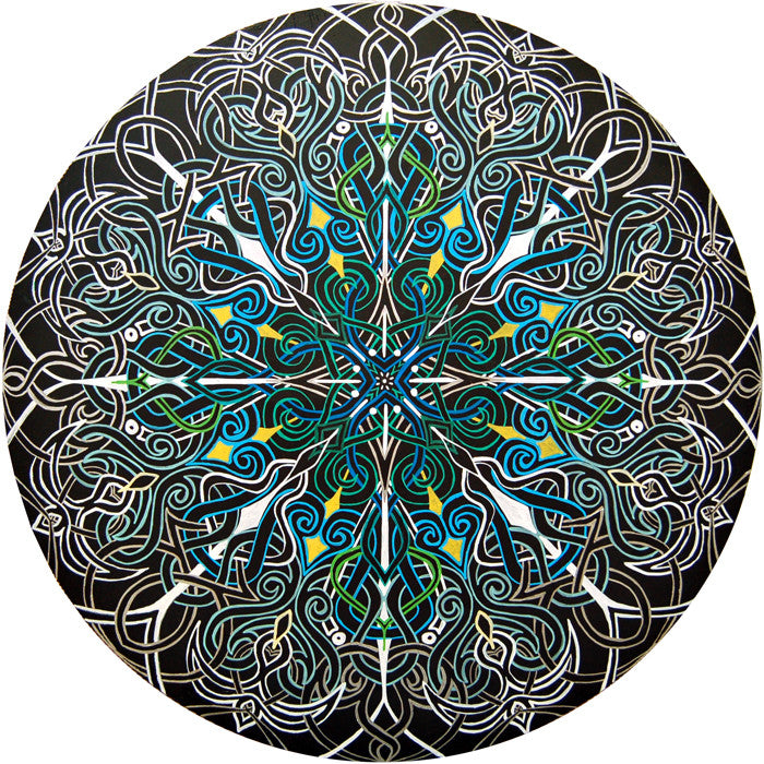 Alignment Meghan Oona Clifford Modern Mandala Maze Art
