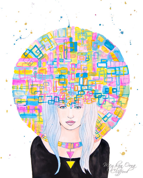 meghan oona clifford, disco art, dance fashion disco art, fashion illustration, modern disco fashion illustration