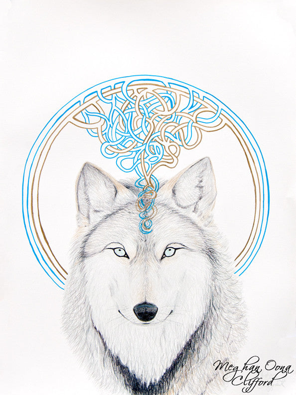 Everything Breathes - Meghan Oona Clifford modern wolf - Meghan